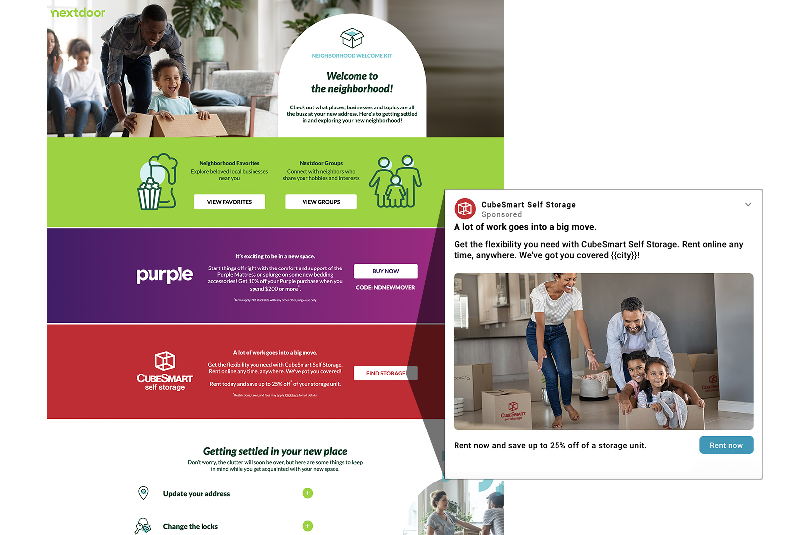 The Neighborhood Welcome Kit has launched in partnership with