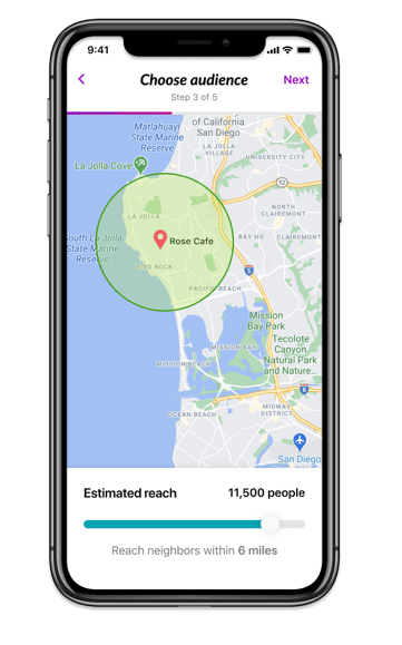 Nextdoor Ads - Choose an Audience