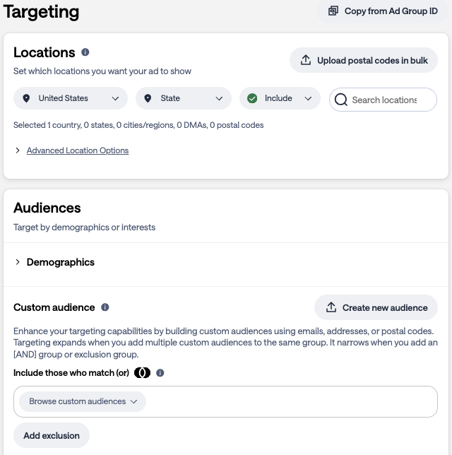 Targeting